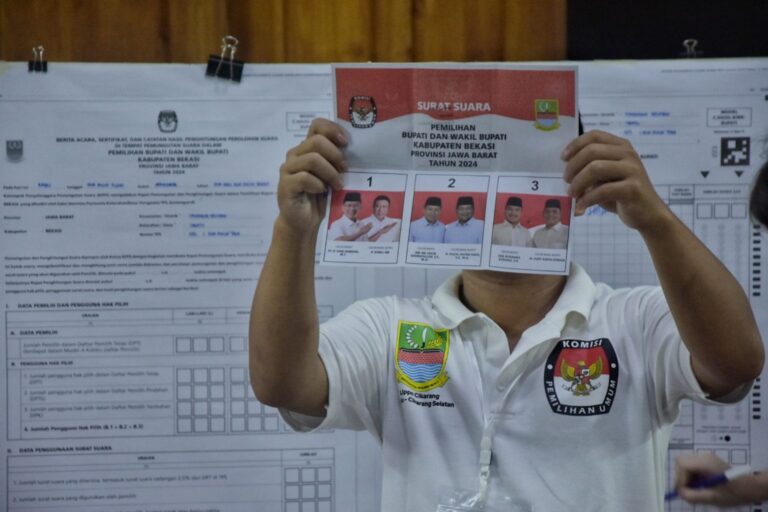 Anggaran Pilkada Kabupaten Bekasi Terserap Rp79 Miliar