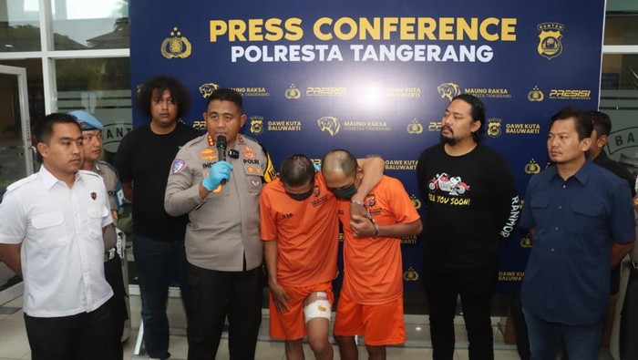Maling Motor Berpistol di Tangerang Ditangkap Setelah Sempat Ancam Tembak Polisi